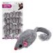 Flamingo Furry Mouse Grey игрушка для кошек, 5 см 5400274290018 фото