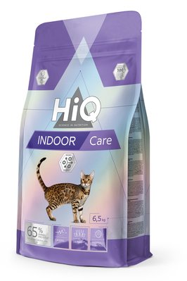 Корм HiQ Indoor care сухий для дорослих котів що живуть у приміщенні 6.5 кг HIQ45905 фото