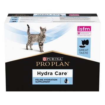 Purina Veterinary Diets Hydra Care вологий корм для котів для збільшення споживання рідини 85 гр х 10 шт 7613038944593 фото