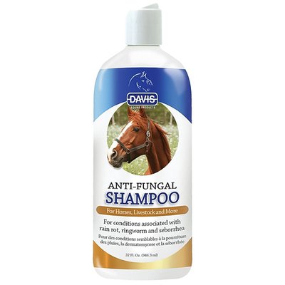 Шампунь для лікування грибкових дерматологічних захворювань у собак та коней Davis Anti-Fungal Shampoo 946 мл E.AFS32 фото