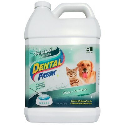 Еліксир від зубного нальоту та запаху з пащі у собак та котів SynergyLabs Dental Fresh 3.79 л 736990000118 фото