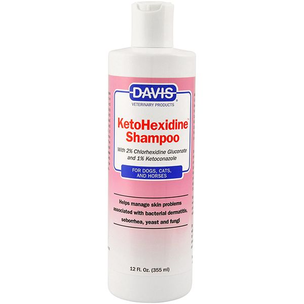 Davis KetoHexidine Shampoo шампунь протигрибковий для собак, котів і коней, 355 мл KHS12 фото