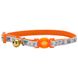 Coastal Fashion Safe Cat Collar ошейник светоотражающий для кошек, 20-30 см, оранжевый 06775_GOC12 фото