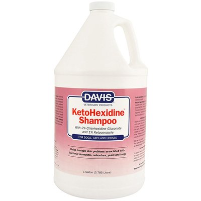 Шампунь протигрибковий для собак, котів і коней Davis KetoHexidine Shampoo 3.79 л KHSG фото