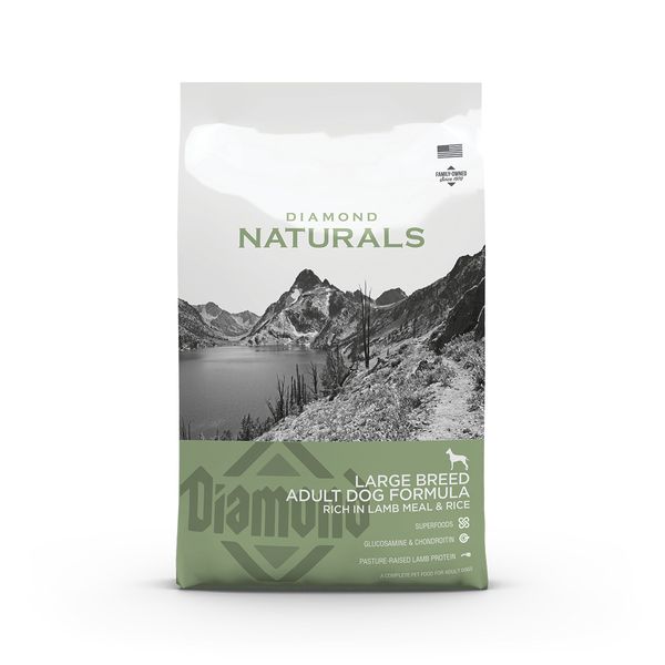 Diamond Naturals Adult Large Breed Lamb & Rice сухой корм с ягненком для взрослых собак крупных пород 2 кг 393 грн фото