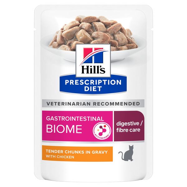 Hill's Prescription Diet Gastrointestinal Biome Cat вологий корм для котів із захворюваннями ШКТ 85 гр 052742053738 фото