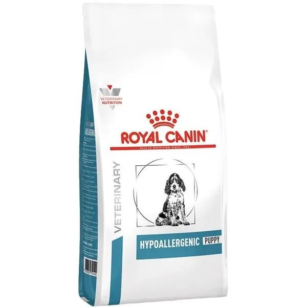 Royal Canin Hypoallergenic Puppy сухий корм для цуценят при харчовій непереносимості та алергічних реакціях 1.5 кг 3182550938839 фото