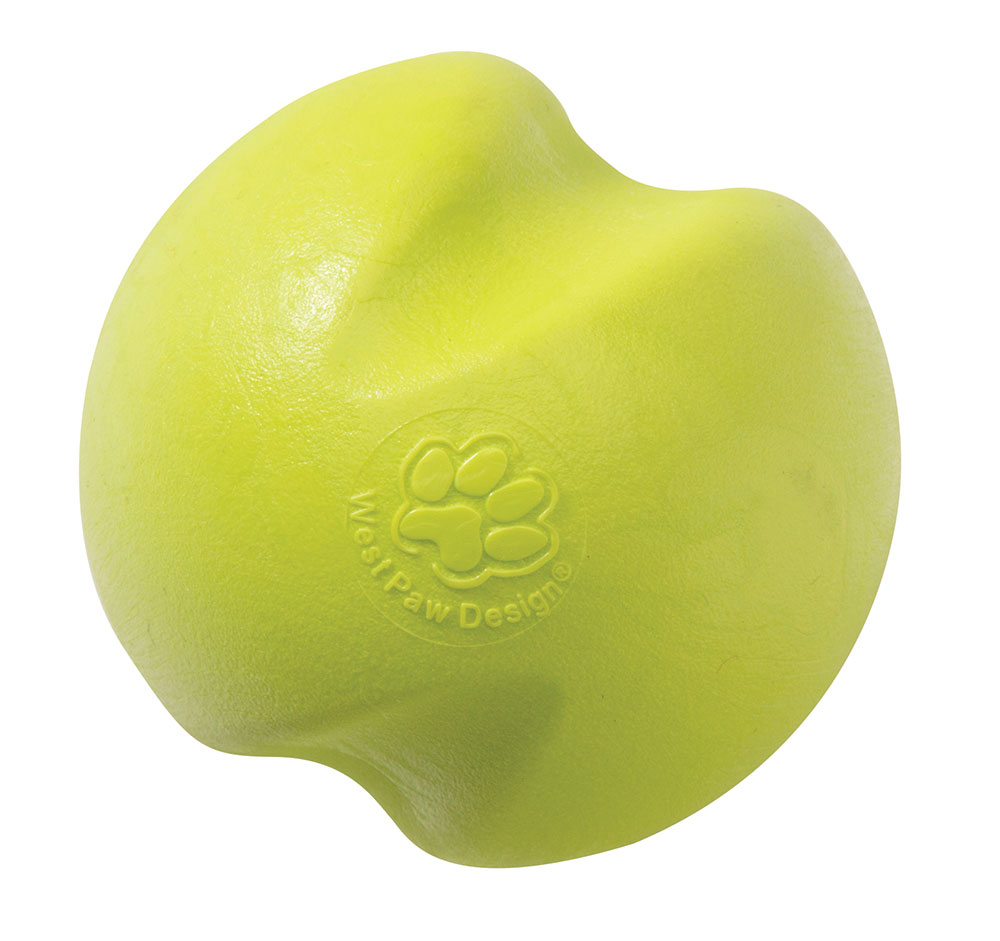 Фото - Іграшка для собаки West Paw Іграшка для собак  Jive Dog Ball зелена, 8 см 