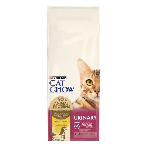 Cat Chow Urinary Tract Health сухой корм для котов для профилактики заболеваний мочеполовой системы 1.5 кг 5997204514387 фото