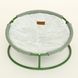 MISOKO&CO Pet bed round лежак складаний для собак та котів, 45x45x22 см, зелений HOOP31837 фото