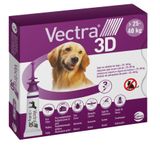 купить Ceva Vectra 3D капли от блох и клещей для собак весом от 25 до 40 кг 3411112281589 фото