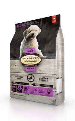 Корм Oven-Baked Tradition Dog Small Breed Duck Grain Free сухий з качкою для собак малих порід 1 кг 9610-2.2UE фото