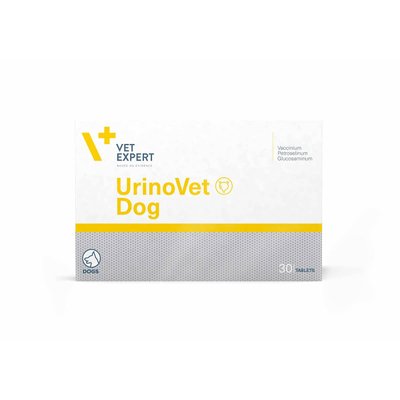 Вітаміни VetExpert UrinoVet Dog для здоров'я сечостатевої системи у собак 30 табл 5907752658181 фото