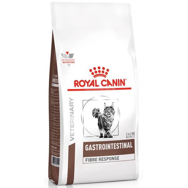 Royal Canin Gastrointestinal Fibre Response Feline сухой корм для котов при нарушении пищеварительных процессов 2 кг 3182550771337 фото