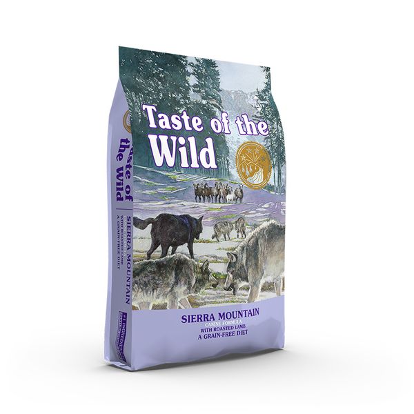 Taste of the Wild Sierra Mountain Canine Formula сухой корм с запеченным ягненком для собак всех пород на всех стадиях жизни 2 кг 0074198612345 фото