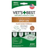 купить Vet's Best Flea Tick Spot-on Tubs капли от блох и клещей для собак весом до 7 кг 0031658105182 фото