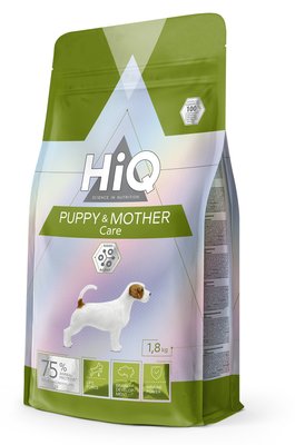 Корм HiQ Puppy and mother care сухий для цуценят і годуючих сук усіх порід 1.8 кг HIQ45865 фото