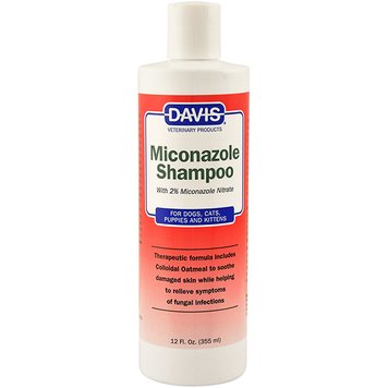 Davis Miconazole Shampoo шампунь протигрибковий для собак та котів, 355 мл 850 грн фото