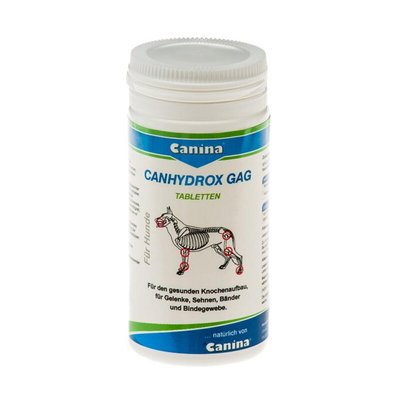 Витамины Canina PETVITAL Canhydrox GAG для восстановления костей и суставов у собак 60 табл 4027565123490 фото