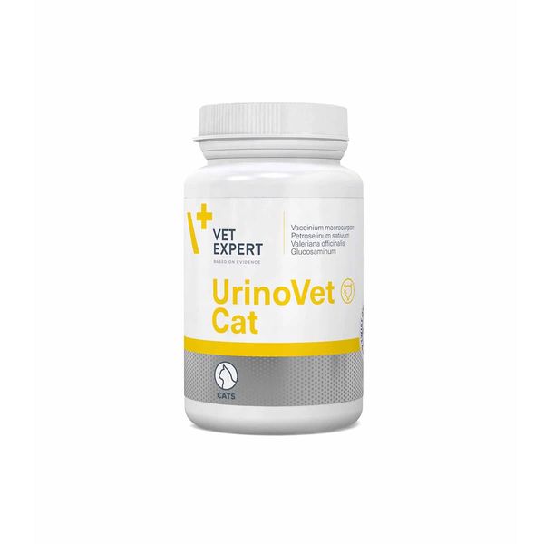 VetExpert UrinoVet Cat витамины для здоровья мочеполовой системы у кошек 45 табл 5902768346145 фото