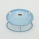 MISOKO&CO Pet bed round лежак складаний для собак та котів, 45x45x22 см, блакитний HOOP31833 фото