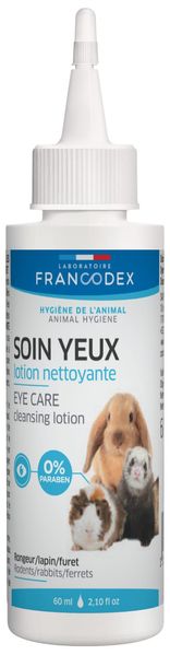 Francodex Eye Cleanser Small Animal лосьон для очистки глаз у грызунов, кроликов, хорьков, 50 мл 3283021703755 фото