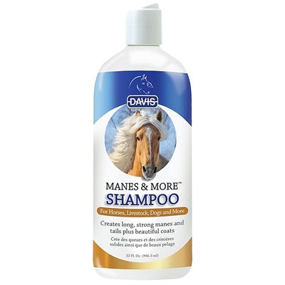 Шампунь для догляду за шерстю собак і коней Davis Manes & More Shampoo 946 мл E.MMS32 фото