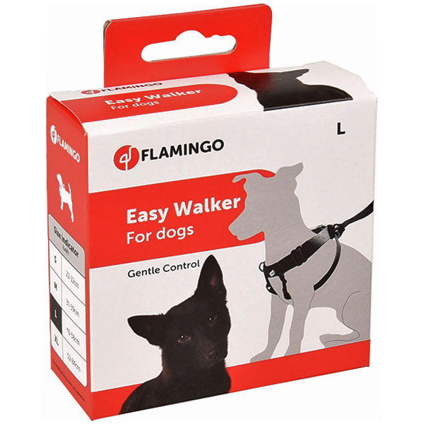 Photos - Leash Flamingo Шлея тренувальна для собак  Easy Walker, розмір L 
