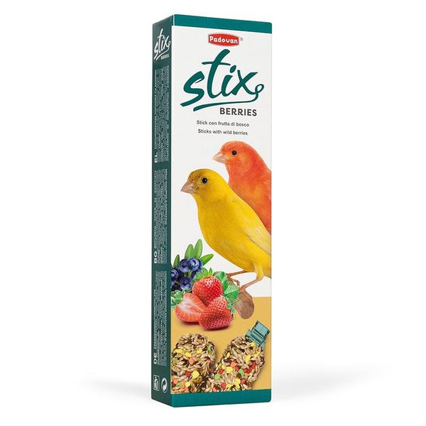 Padovan Stix Berries canarini лакомство для канареек 80 гр 8001254001999 фото