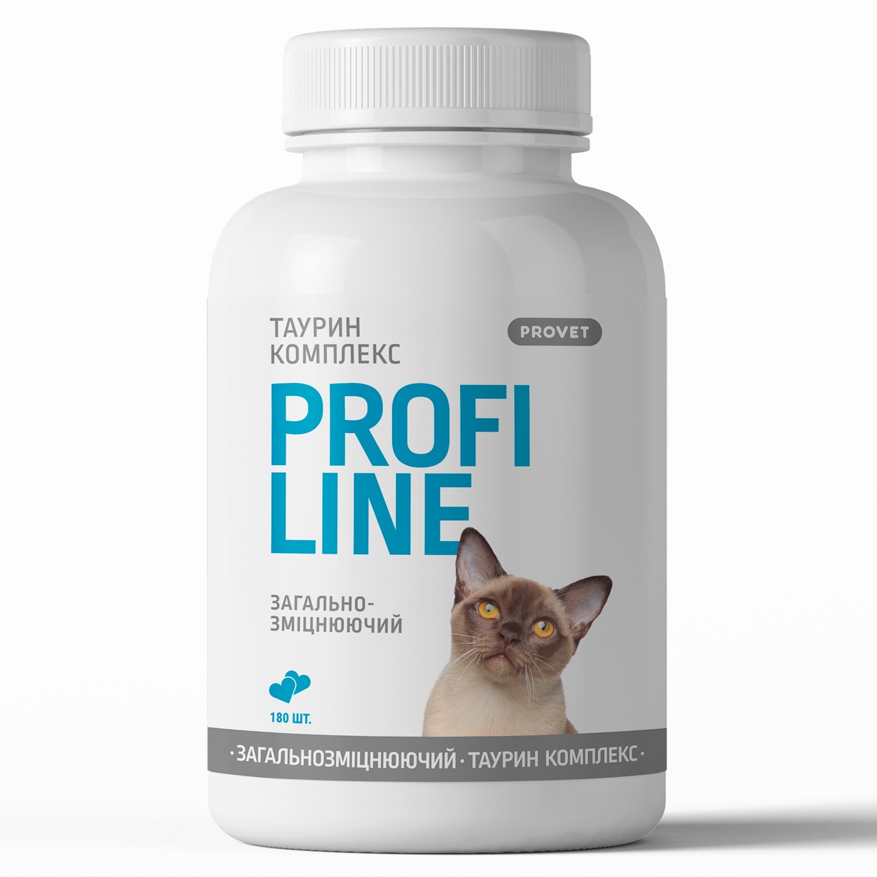 Фото - Інші зоотовари ProVET Вітаміни  Профілайн Таурін для кішок із загальнозміцнюючою дією 180 
