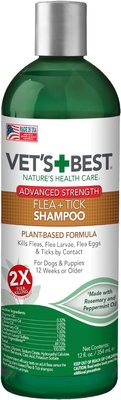 Шампунь від бліх та кліщів для собак Vet's Best Flea & Tick Shampoo 355 мл 0031658106080 фото