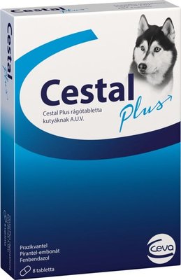 Таблетки от глистов для собак Ceva Cestal Plus (Цестал Плюс) 8 табл 3411112259861 фото