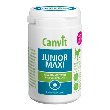 Canvit Junior Maxi for dogs витамины для здорового развития щенков и юниоров больших пород 230 гр 8595602533732 фото