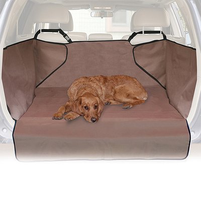 Накидка в багажник автомобіля для собак K&H Economy Cargo Cover 175 см х 103 см, коричнева 655199078684 фото