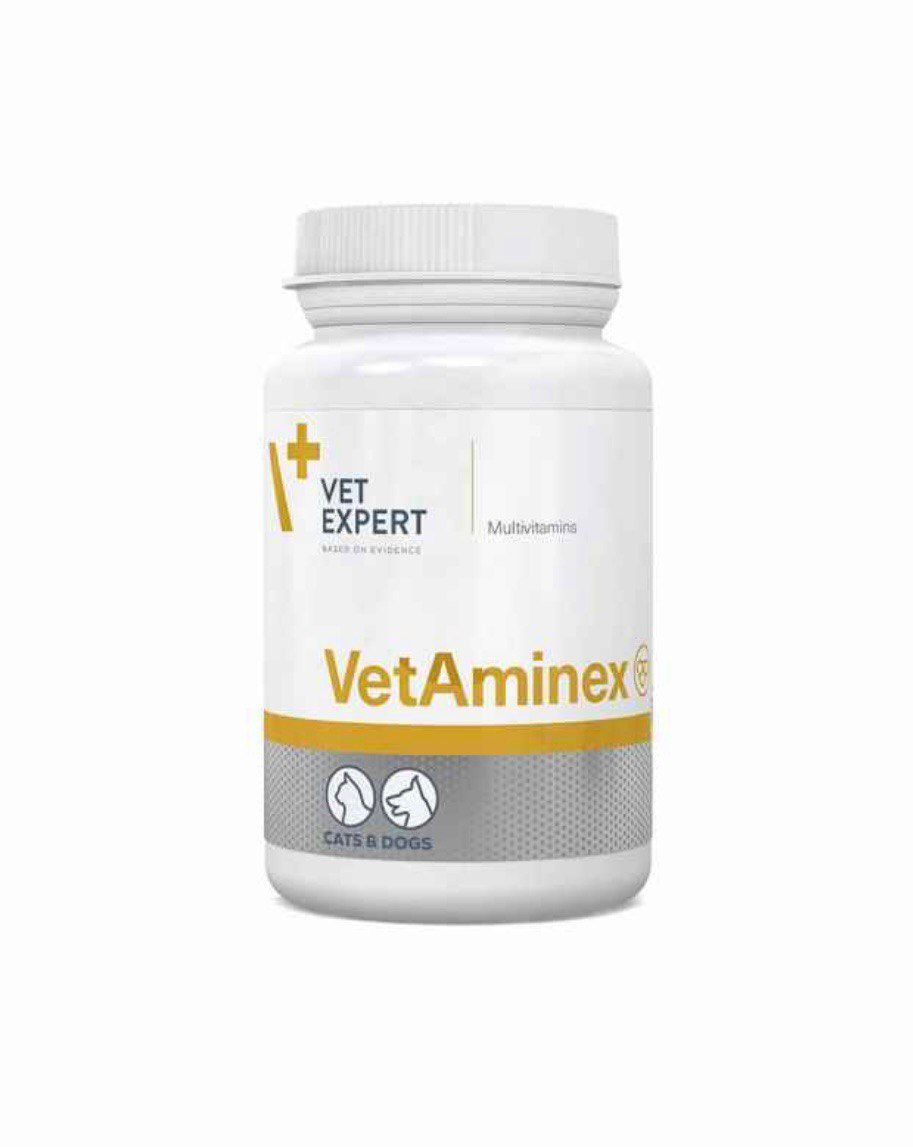 Фото - Прочие зоотовары VetExpert Вітамінно-мінеральний препарат  VetAminex для собак і котів 60 та 