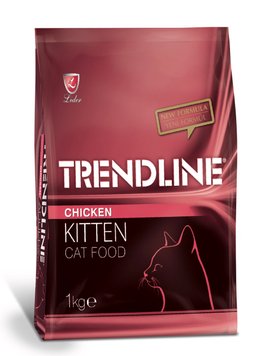 Trendline Kitten Chicken сухий корм з куркою для кошенят 1 кг TRE-176 фото