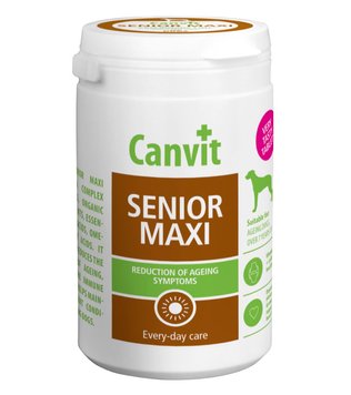 Canvit Senior Maxi for dogs вітаміни для старіючих собак великих порід 230 гр 8595602533770 фото