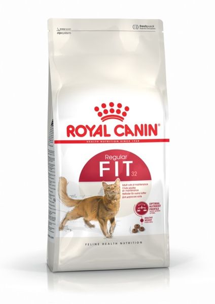 Royal Canin Fit 32 сухой корм для котов, живущих в помещении 400 гр 3182550702157 фото