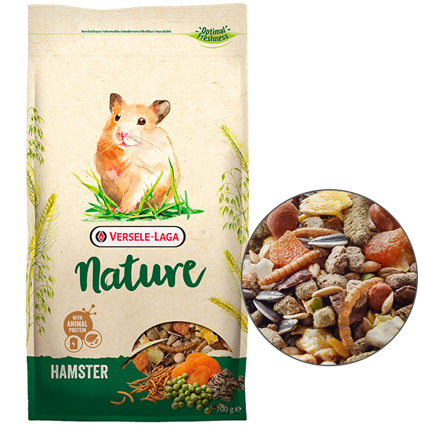 Фото - Корм для грызуна Versele-Laga Корм  Nature Hamster для хом'яків 700 гр 