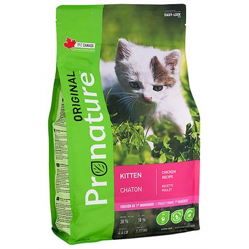 Pronature Original Kitten Chicken сухой корм с курицей для котят 2.27 кг 879 грн фото