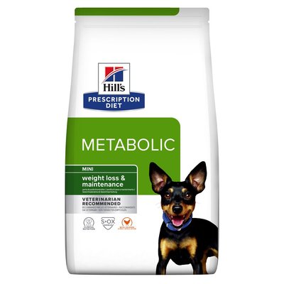 Корм Hill's Prescription Diet Metabolic Mini Dog Food сухий для собак дрібних порід що страждають від ожиріння 1.0 кг 052742047218 фото