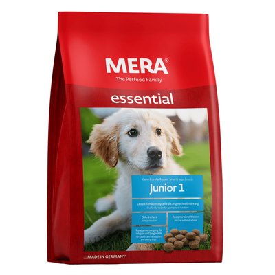Корм Mera Essential Junior 1 сухий з м'ясом птиці для щенят 1 кг 4025877604263 фото