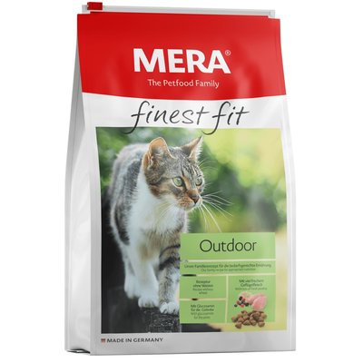 Корм Mera Finest Fit Adult Outdoor Cat сухий з м'ясом птиці для котів, що бувають на вулиці 1.5 кг 4025877338281 фото