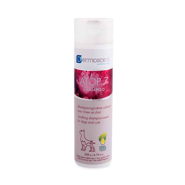 Dermoscent ATOP 7 Shampoo успокаивающий шампунь-крем для собак и кошек, 200 мл 3760098110469 фото