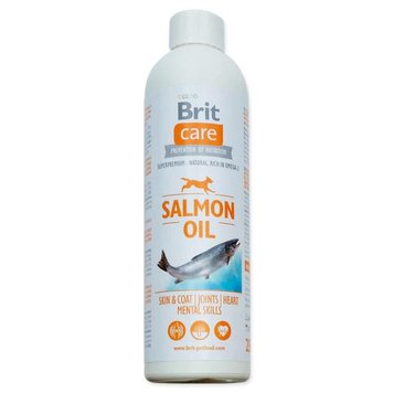 Brit Care Salmon Oil масло лосося для собак 250 мл 8594031442844 фото