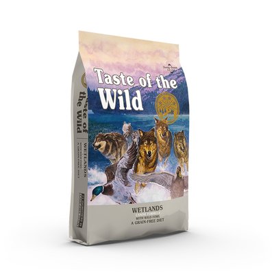Корм Taste of the Wild Wetlands Canine Formula сухий з качкою та запеченою перепілкою для активних собак усіх порід 2 кг 0074198612192 фото