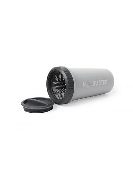 Dexas MudBuster Lidded лапомийка для собак, 22 см, сіра 0084297308759 фото