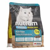 купить Nutram T24 Total Grain-Free Salmon & Trout Cat сухой корм с лососем и форелью для котов 340 гр 067714980103 фото