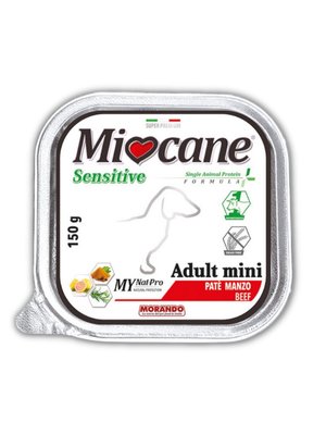 Корм Morando Miocane Sensitive Monoprotein Beef вологий з яловичиною для дорослих собак 150 гр 8007520086424 фото