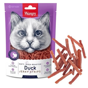 Wanpy Soft Duck Jerky Strips ласощі для котів з качкою 80 гр 102 грн фото